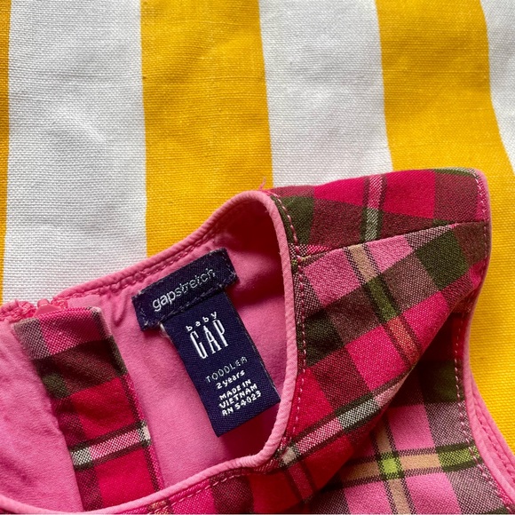 Y2K Gap Kids Plaid Dress! - Picture 3 of 6